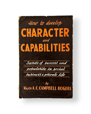 How to Develop Character and Capabilities