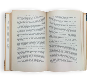 Tracks in the Snowy Forest