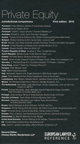 Private Equity - Jurisdictional Comparisons