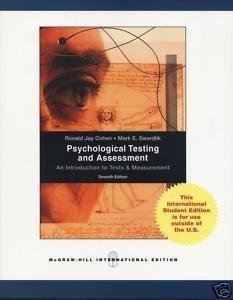 Psychological Testing and Assessment - Thryft