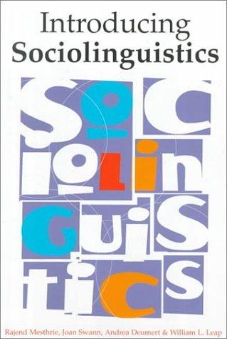 Introducing Sociolinguistics - Thryft