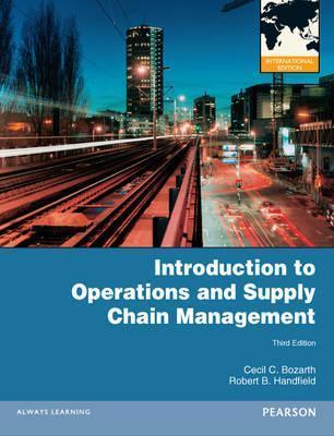 Introduction To Operations And Supply Chain Management - Thryft