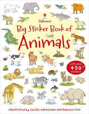 Big Sticker Book of Animals - Thryft