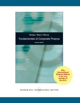 Fundamentals Of Corporate Finance - Thryft