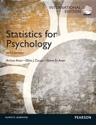 Statistics for Psychology : International Edition