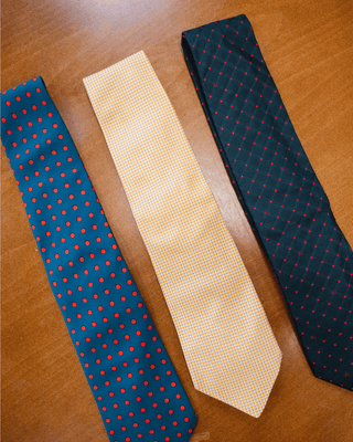 Set of Etro Milano and Burberry Ties