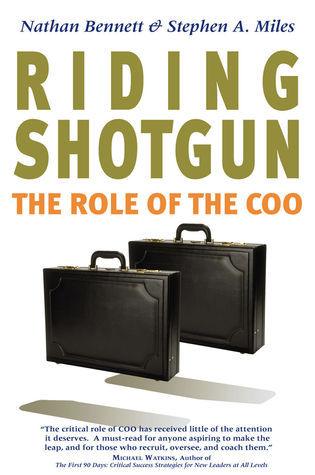 Riding Shotgun - The Role Of The COO - Thryft