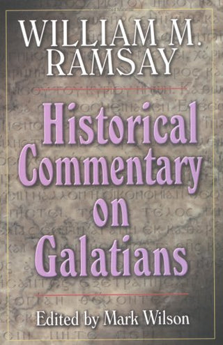 Historical Commentary on Galatians