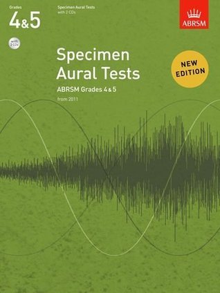 Specimen Aural Tests Grades 4 & 5