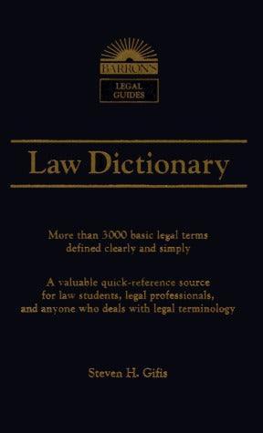 Law Dictionary - Thryft