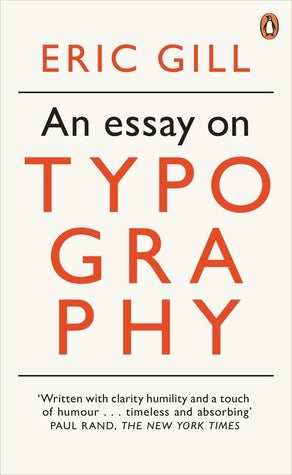 An Essay on Typography