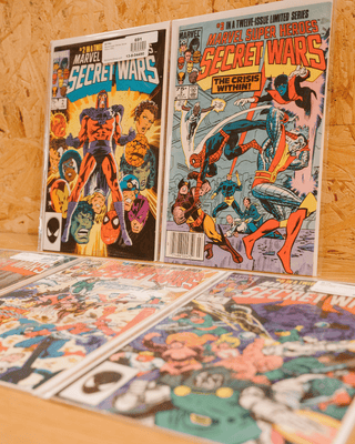 A Collection of Marvel Super Heroes Secret Wars Comics: #2 to #6