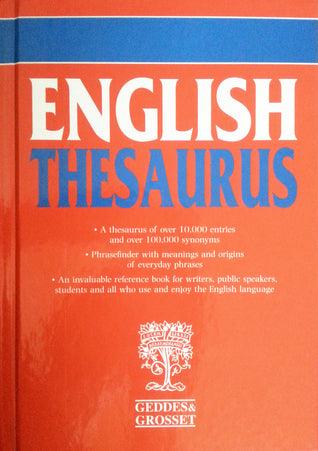 English Thesaurus - Thryft
