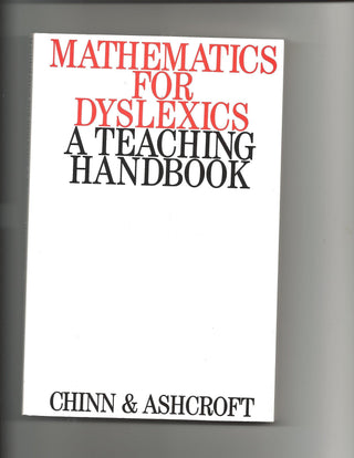 Mathematics For Dyslexics - A Teaching Handbook - Thryft