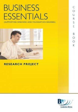 Business Essentials - Research Project : Study Text - Thryft