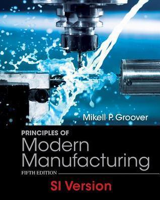 Principles Of Modern Manufacturing - Thryft