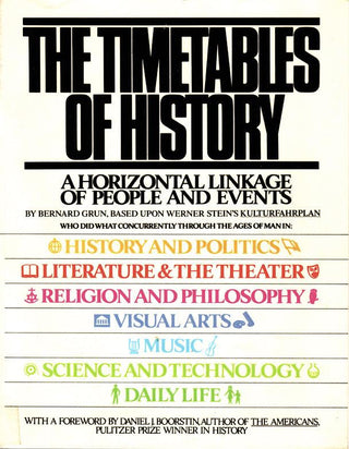 The Timetables Of History - A Horizontal Linkage Of People And Events, Based On Werner Stein's Kulturfahrplan - Thryft