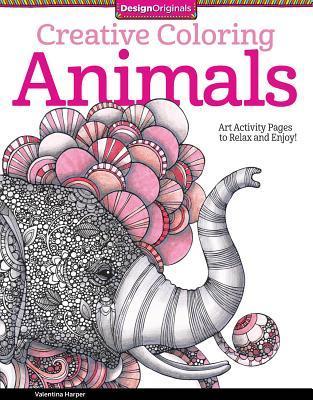 Creative Coloring Animals : Art Activity Pages to Relax and Enjoy!
