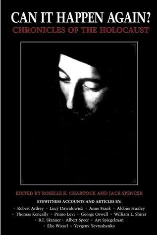 Can it Happen Again Chronicles of the Holocaust - Thryft