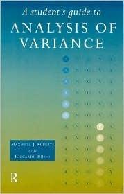 A Student's Guide to Analysis of Variance - Thryft