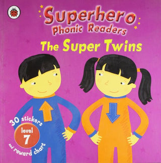 Superhero Phonics Readers The Super Twins Level 7: Learn to Read