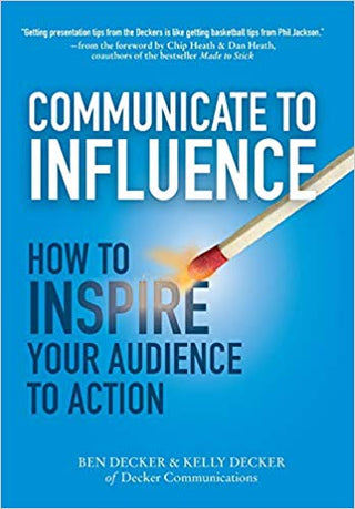 Communicate to Influence					How to Inspire Your Audience to Action