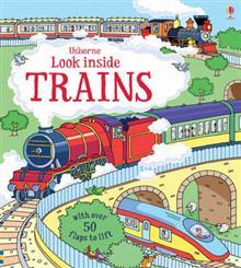 Trains - Usborne Look Inside