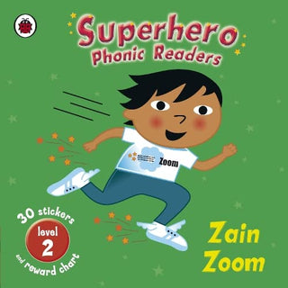 Superhero Phonics Readers Zain Zoom Level 2: Learn to Read
