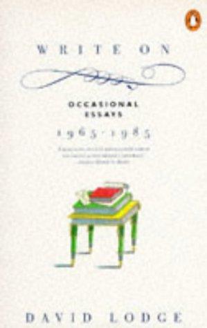 Write On - Occasional Essays 1965-1985 - Thryft