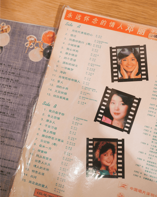 Bundle of 3 Teresa Teng 鄧麗君 Laser Discs