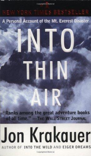 Into Thin Air : A Personal Account of the Everest Disaster - Thryft