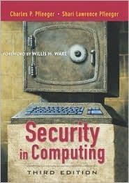 Security in Computing - Thryft