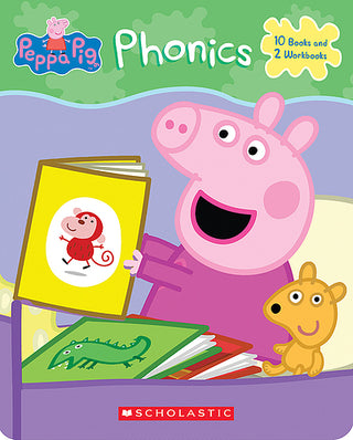 Peppa Pig Phonics [Boxed Set] - 10 Books and 2 Workbooks