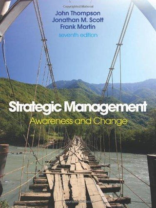 Strategic Management : Awareness & Change - Thryft