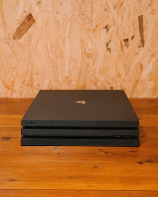 PlayStation 4 Pro Console with DualShock 4 Controllers