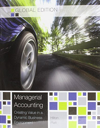 Managerial Accounting - Global Edition