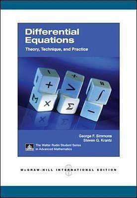 Differential Equations: Theory, Technique, and Practice - Thryft