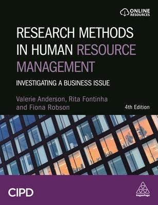 Research Methods In Human Resource Management - Investigating A Business Issue - Thryft