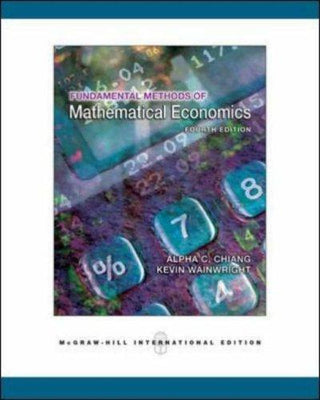 Fundamental Methods of Mathematical Economics - Thryft