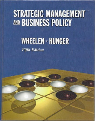 Strategic Management and Business Policy