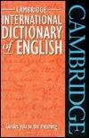 Cambridge International Dictionary of English Economy edition