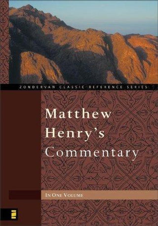 Matthew Henry's Commentary - Thryft