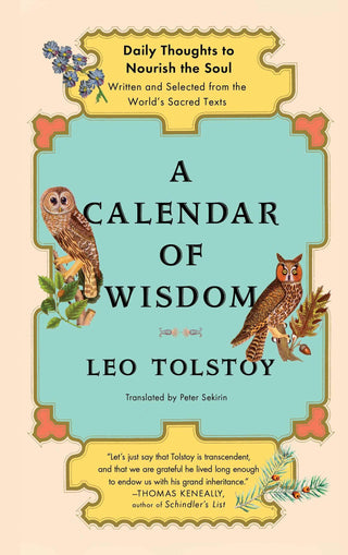 A Calendar of Wisdom - Thryft