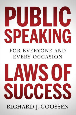 Public Speaking Laws of Success : For Everyone and Every Occasion - Thryft