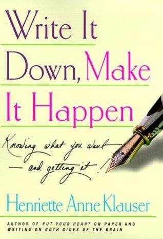 Write it down, Make it Happen - Thryft