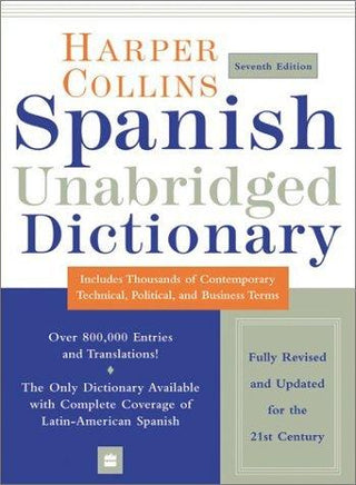 HarperCollins Spanish Unabridged Dictionary, 7e - Thryft
