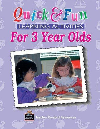 Quick And Fun Learning Activities For Three-Year-Olds - Thryft