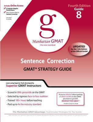 Sentence Correction GMAT Preparation Guide, 4Th Edition - Thryft