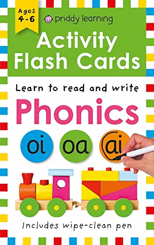 Learn to Read and Write Phonics - Activity Flash Cards