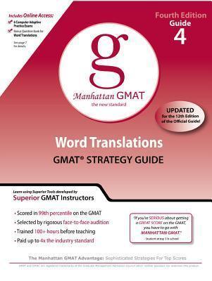 Word Translations GMAT Preparation Guide, 4Th Edition